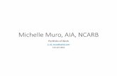 Michelle Muro, AIA, NCARB - Boston Society of Architects Portfolio.pdf · Michelle Muro, AIA, NCARB Portfolio of Work jj_mj_muro@yahoo.com 720‐425‐0842
