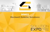 Rockwell Robotic Solutions - wernermn.com Expo... · MM05- Implementing Vision ... Application Automotive 45% Consumer Electr 6% Electronics & Elect. 8% Food/Beverage /Personal Care