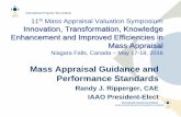 Mass Appraisal Guidance and Performance Standards Technical Standards of Professional Practice ... Our standards are the foundation of modern mass appraisal practice in much of the