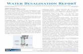 Water Desalination · PDF file · 2017-02-07Water Desalination ReporT Tom Pankratz, Editor, ... Switzerland-based company thermal ZLD technology, ... brine concentration and its LTDry