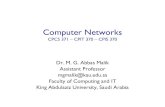 CPCS 371 - Computer Networks 01 - sanlp.org 371 - Computer Networks 01.pdf · Computer Networks CPCS 371 – CPIT 370 ... Data Communication and Networking ... 1.4 delay, loss, throughput