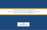 Marginalised Australians: Characteristics and Predictors ...melbourneinstitute.unimelb.edu.au/assets/documents/hilda... · Marginalised Australians: Characteristics and Predictors