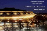 RICHMOND COLISEUM Richmond, Virginia An … COLISEUM Richmond, Virginia An SMG/Johnson, Inc. Managed ... Tunnel permits for Clay and Leigh streets 215 ... Travel east on I-64 to Richmond