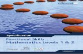 Edexcel Functional Skills Levels 1 and 2 - William Campbell Skills Maths.pdf · In addition to the fixed assessment opportunities throughout the year, ... and mathematics ... Additional
