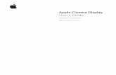 Apple Cinema Display Manual (2004) - Voice … Cinema Displa… · Other company and product names mentioned herein ... recommendation. Apple assumes no responsibility with ... Apple