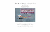 Audio Transformers - Fox Audio Research Transformers Chapter.pdf · 1.2.2 Winding Resistances and Auto-Transformers ... 2 Audio Transformers for Specific ... transformer is not a