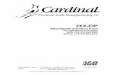 EtherNet/IP Interface Card - Cardinal · PDF file8200-M554-O1 x 2XX-EIP Page 1 INTRODUCTION Thank you for purchasing the 2XX-EIP EtherNet/IP Interface Card. This option card for the