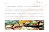 Name : Group Comprehension Paper - The Book of Food · PDF fileName : Group Comprehension Paper - The Book of Food ... go on to the next question. ... under the curse of the coarsest