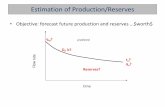 Estimation of Production/Reserves - New Mexico Institute ...infohost.nmt.edu/~petro/faculty/Engler472/PET472-2-production... · Estimation of Production/Reserves ... General Arps