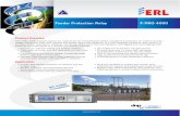 Feeder Protection Relay F-PRO 4000 - · PDF file10 Year WARRANTY Feeder Protection Relay F-PRO 4000 • Easy to use, intuitive setting and analysis software • Three-pole reclosing,