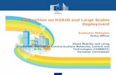 EU Position on H2020 and Large Scales Deployment · PDF fileThe smart city data stack Societal Needs ... Barcelona Lamia Santander Arnhem ... create a strong EU city market for Urban