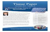 Tissue Paper HGQ 2012 Vol 33 - hgq.org.au · PDF filePage 4 Secretarial Report – Jerres Alcober & Editor’s ... RBH Lab “Bridging histology laboratories since 1982” ... the