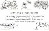 Zentangle Inspired Art - Becky Guinnbeckyguinn.org/.../uploads/2013/10/Zentangle-Inspired-Art.pdf · Rick Roberts (2nd from left)and Maria Thomas(center), co-founders of Zentangle