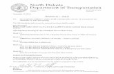 NORTH DAKOTA DEPARTMENT OF TRANSPORTATION SPECIAL PROVISION · PDF file · 2016-12-12NORTH DAKOTA DEPARTMENT OF TRANSPORTATION ... 25 percent additional volume is included for shrinkage