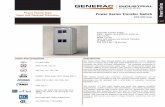 Power Frame Type Power Series Transfer Switch Open and Delayed · PDF filePower Frame Type Power Series Transfer Switch Open and Delayed Transition Power Series Automatic Transfer