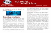 Global Politics - WikispacesGlobal+Politics... · Global Actors The state and challenges ... of global politics and raises the prospect that the state will not necessarily remain