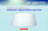 Going Beyond Tomorrow SPENTEX INDUSTRIES · PDF fileCompanies Act, 2013 or any statutory modification(s) or re-enactment thereof or in accordance with approval ... MIDC Industrial