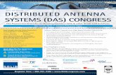 DISTRIBUTED ANTENNA SYSTEMS (DAS)  · PDF fileImproving Network Capacity for 4G Mobile Broadband Data Services DISTRIBUTED ANTENNA SYSTEMS (DAS) CONGRESS ACI’s 5th