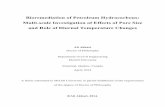 Bioremediation of Petroleum Hydrocarbons: Multi …digitool.library.mcgill.ca/thesisfile127044.pdf · Bioremediation of Petroleum Hydrocarbons: Multi-scale Investigation ... TEMPERATURE