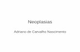 Adriano de Carvalho Nascimento - ufjf.br · PDF fileCistadenocarcinoma papilífero do ovário (neoplasia maligna com morfologia cística e formação de papilas). Recebem a designação