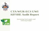 CTA WUR- ECS UWI AIFSHE Audit Reportknowledge.cta.int/fr/content/download/36619/499151/file/...CTA UWI AIFSHE Audit Report 7 June, 2013 The Audit Exercise Dr Olivier Bello from WUR-ECS,