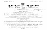 The Gazette of India - Cabinet Secretariat · PDF fileThe Gazette of India ... (Rajbhasha Viblng) and a ... (MANTRIMANDAL SACHIVALAYA) 1 Secretarial assistance to the Cabinet and Cabinet