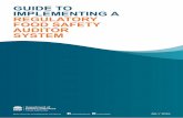 GUIDE TO IMPLEMENTING A REGULATORY FOOD SAFETY AUDITOR · PDF fileConducting the food safety audit ... This Guide to Implementing a Regulatory Food Safety Auditor System ... The Regulatory
