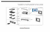 COVERING PLATES COMBINATION T2 -  · PDF fileCOVERING PLATES COMBINATION TABLE ... Mechanical durability matings > 500 (according to IEC 871-1) Ordering Codes ACS-420.001
