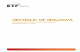 REPUBLIC OF MOLDOVA - European Training Foundation · PDF fileIN THE REPUBLIC OF MOLDOVA. 1. ... rule of law, anti-corruption, administrative reform, human rights ... regard given
