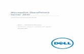 Microsoft® SharePoint® Server 2010 - Dell United Statesi.dell.com/.../ja/Documents/sharepoint-server-2010-small_jp.pdf · the express written permission of Dell Inc. is strictly