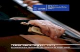 2012 - CEAC UChile - Centro de Extensión Artística y ... · PDF fileArtes a través del Consejo de Fomento de la Música, ... larga lista de Maestros de prestigio que participaron