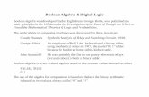 Boolean Algebra & Digital Logic - Edward · PDF fileBoolean Algebra & Digital Logic Boolean algebra was developed by the Englishman George Boole, who published the basic principles