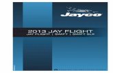 2013 JAY FLIGHT - Jayco, Inc. flight & swift travel trailer table of contents i warning: read all instructions in this manual and component manufacturer supplied information before