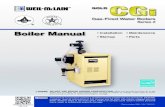 Boiler Manual • Installation • Maintenance • Startup • Parts · PDF file• Parts Boiler Manual ... air pressure switch and boiler limit circuit to operate the boiler circulator,