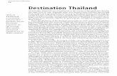 © Lonely Planet Publications 16 Destination Thailandmedia.lonelyplanet.com/shop/pdfs/thailand-13-getting-started.pdf · lonelyplanet.com DESTINATION THAILAND of Bangkok’s airports,