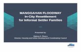MANGGAHAN FLOODWAY In-City Resettlement for …countrysafeguardsystems.net/sites/default/files/Manggahan...Housing and Urban Development Coordinating Council MANGGAHAN FLOODWAY In-City
