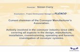 CONVEYOR MANUFACTURERS ASSOCIATION - SACEA 2013_10_31_V0.pdf · provide the correct conveyor design taking into consideration the risk to the health and safety of operating personnel.