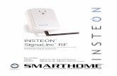 SignaLinc RF 2442 - SmartHome-Products, Inc. t use SignaLinc RF to couple X10 signals, because SignaLinc RF does not transm In talling the First Two SignaLinc RFs