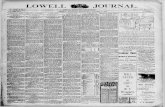 LOWELL JOURNAL. - Lowell Ledger Archivelowellledger.kdl.org/Lowell Journal/1889/10_October/10-16-1889.pdf · LOWELL JOURNAL. One Dollar a Year ... ordsrad sit Oarmans ta quit the