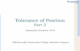 Tolerance of Position - etshare.pbworks.com of Position, Part 2.pdf · Tolerance of Position, Part 2 Sections: 1. TOP Special Applications 2. TOP Calculations 3. Fixed and Floating