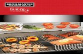2015 grills & ACCESSORIES - · PDF fileBroilmaster’s exclusive Smoker Shutter system – available for ... cooking grids to place your food at the perfect height and a ... and one