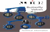 Butterﬂ y Valves - Albion Valves BROCHURE...Butterﬂ y valves are used more and more in piping systems instead of ... Regulating Valve ... Wafer valve types PN6/10/16/25 Double