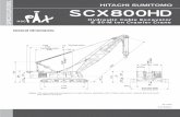 HITACHI SUMITOMO SPECIFICATIONS -  · PDF fileSPECIFICATIONS HITACHI SUMITOMO HSC ... and pilot-operated arm chair single axis ... gear units powering the rope drum in either