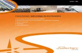 PANORAMA WELDING ELECTRODES - Fsh Welding · PDF filePANORAMA WELDING ELECTRODES ... INNOVATIVE WELDING CONSUMABLES CLASSIFICATIONS ... SELECTARC 317L Stainless steel electrode with
