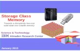 Storage Class Memory - IBM RAM Voltage-controlled formation & dissipation of an oxygen-vacancy (or metallic) filament through an otherwise insulating layer ... Storage Class Memory