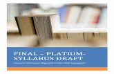 FINAL – PLATIUM- SYLLABUS DRAFT - Final.pdf · Appointment and remuneration of managerial ... Business Continuity Planning and Disaster Recovery Planning Direct Tax ... Complete