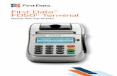 FD50Ti Terminal Set Up Guide - Global Selector | First Data · PDF filedamaged, user will have to manually enter the account number on the keypad. ... jack that is also compliant.