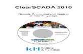 ClearSCADA 2010 - · PDF fileClearSCADA 2010 ClearSCADA is an ... alarm state etc so when communications is lost to the PLC/RTU the quality ... Crystal Report license free run-time