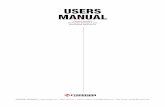 USERS MANUAL -  · PDF fileUSERS MANUAL . EV8x8x Models . ... Administrator User & Password . 63 . 9. ... The administrator username is “root”, and the password by default