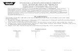 INSTALLATION INSTRUCTIONS ATV WINCH MULTI · PDF file · 2003-06-19installation instructions atv winch multi-mount multi-mount mounting-kit: pn 63172 application: yamaha grizzly 660